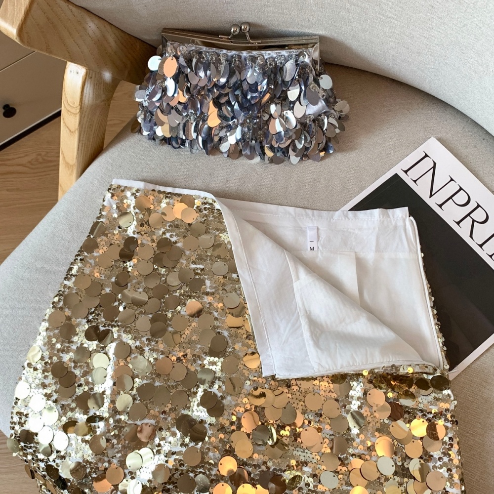 Ladies A-line spicegirl short skirt sexy autumn skirt