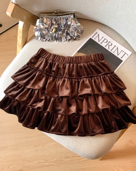 Autumn and winter skirt student short skirt