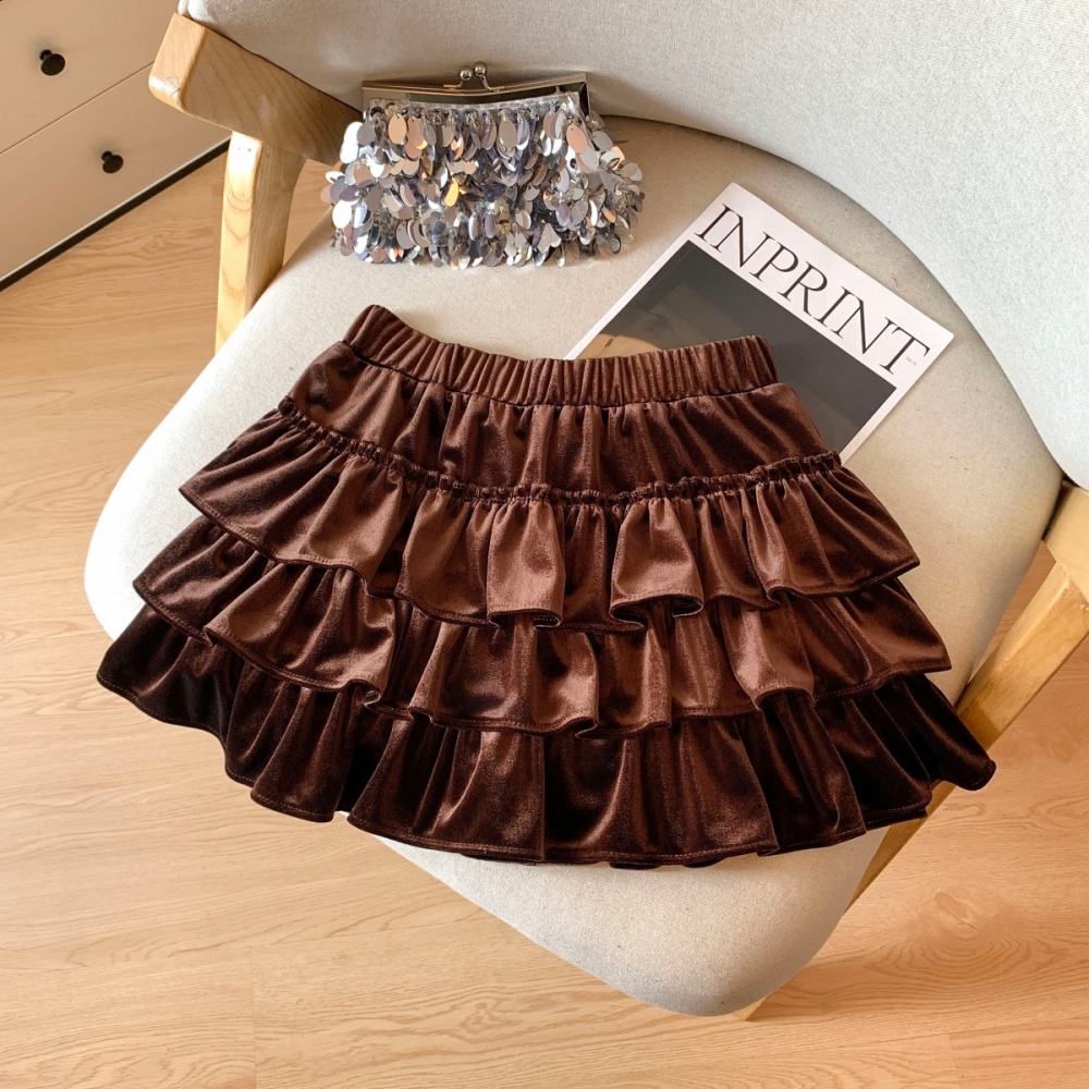 Autumn and winter skirt student short skirt