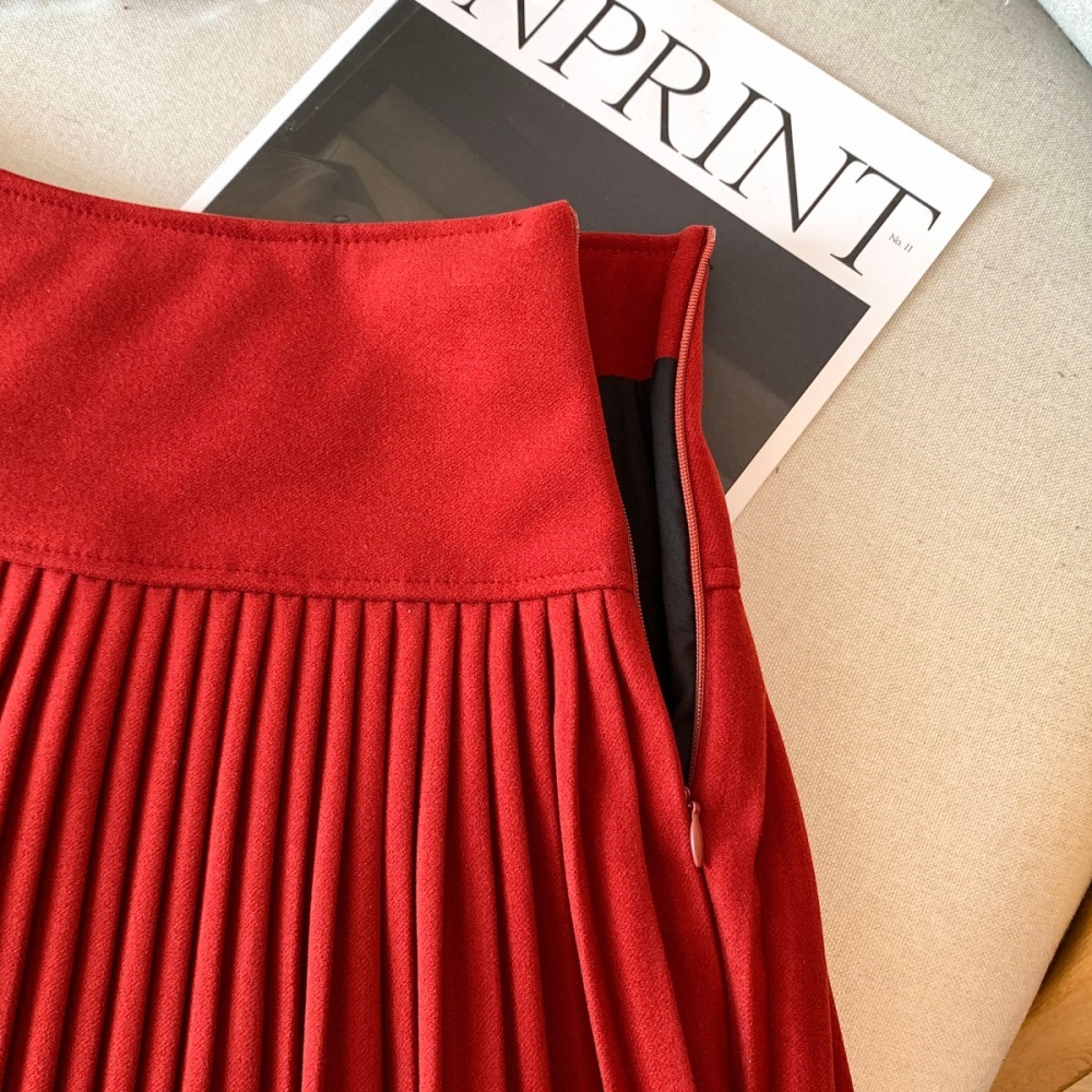 Slim college style skirt for women