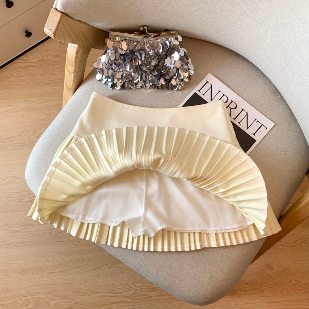 Slim college style skirt for women