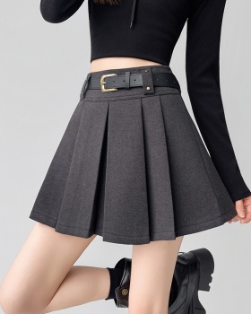 College autumn and winter thick Casual skirt for women