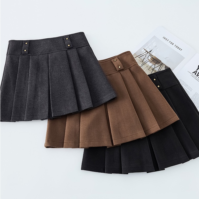 College autumn and winter thick Casual skirt for women