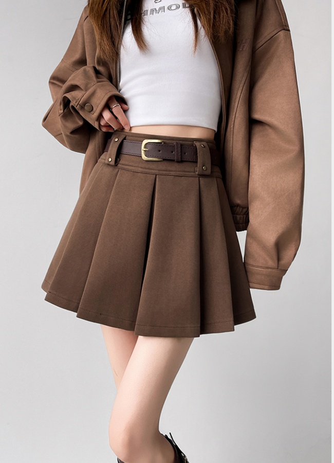 College autumn and winter thick Casual skirt for women
