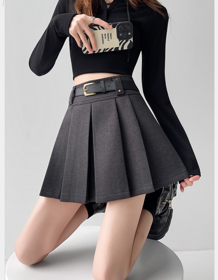 College autumn and winter thick Casual skirt for women