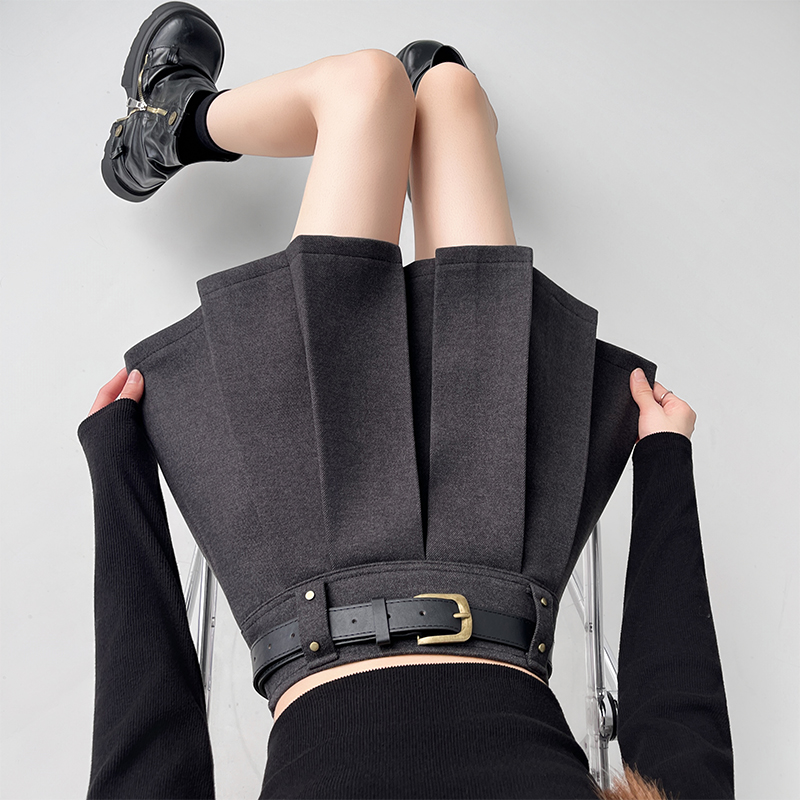 College autumn and winter thick Casual skirt for women