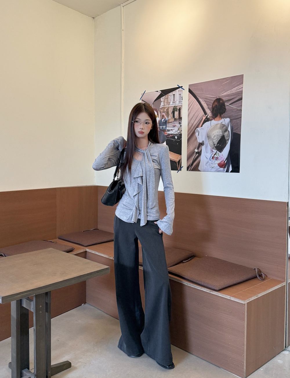 Slim autumn bottoming shirt long sleeve T-shirt for women