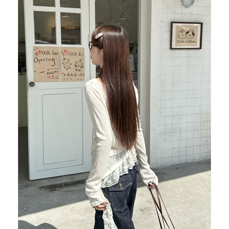 Long sleeve bottoming shirt T-shirt for women