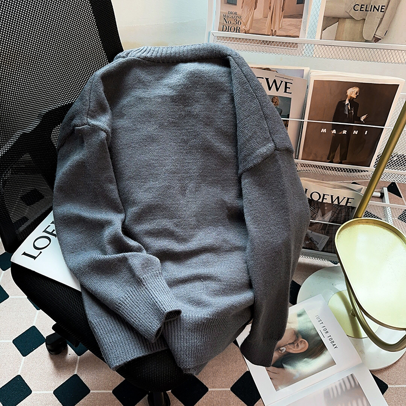 Autumn and winter coat long sleeve sweater for women