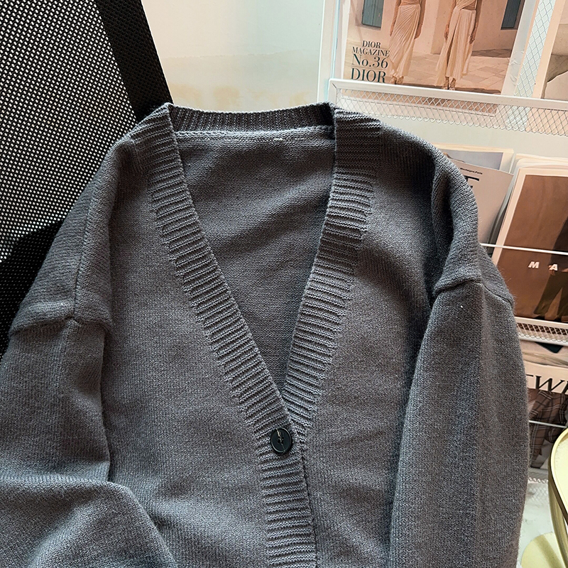Autumn and winter coat long sleeve sweater for women