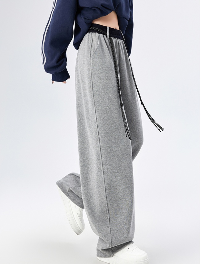 Waistband casual pants all-match pants for women