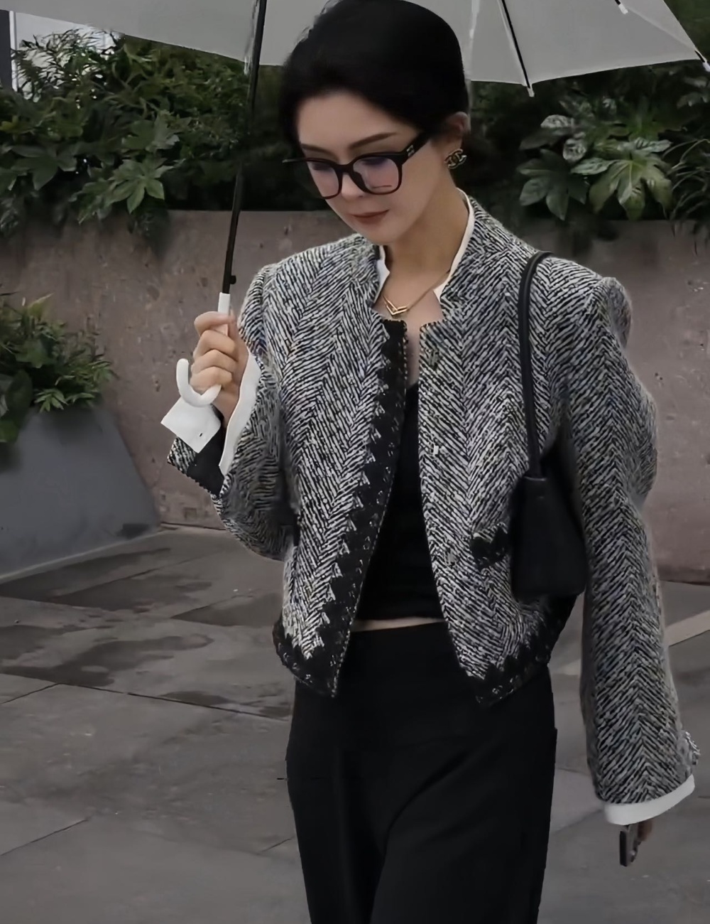 All-match wool Western style chanelstyle autumn coat
