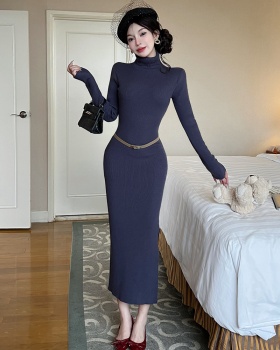 Autumn and winter dress sweater dress for women