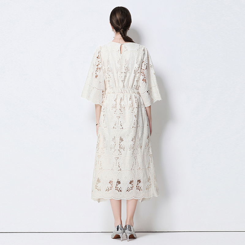 Unique France style fashionable lace dress