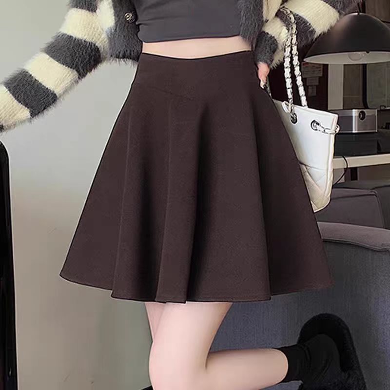 Autumn and winter skirt short skirt for women