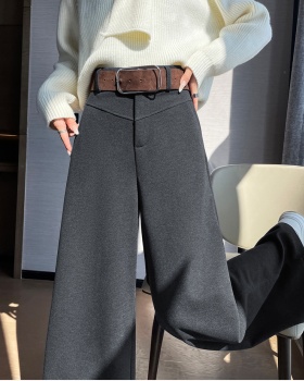 Mopping pants slim wide leg pants for women