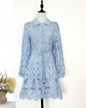 European style temperament spring dress for women