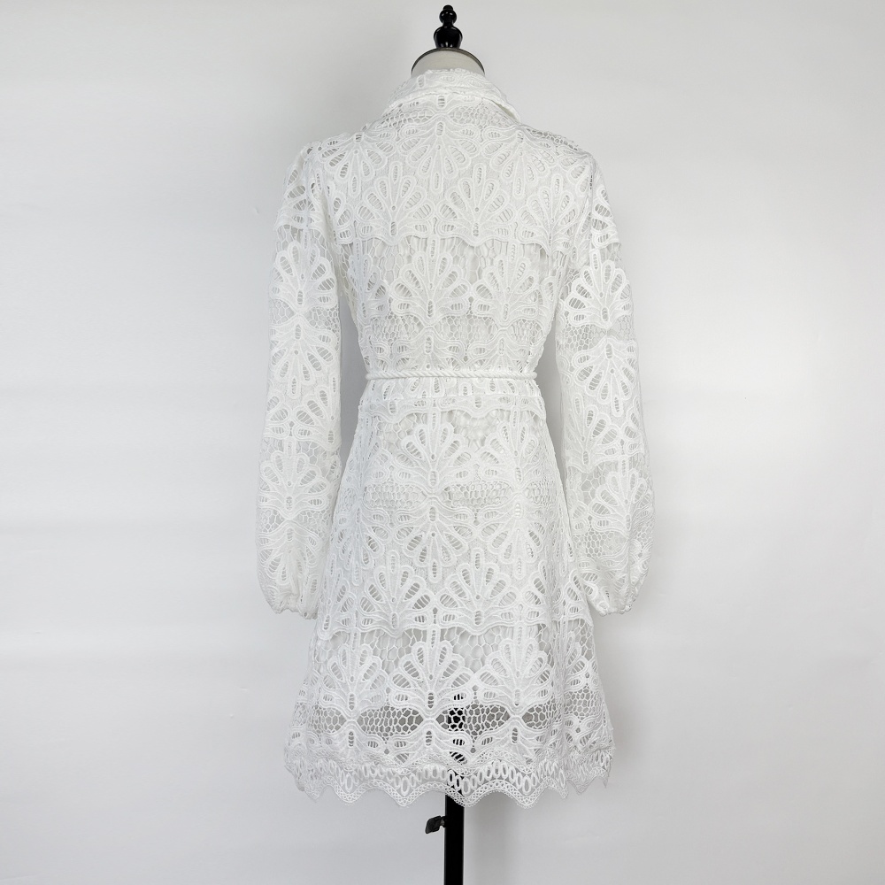 European style temperament spring dress for women
