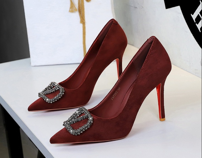 Broadcloth shoes high-heeled shoes for women
