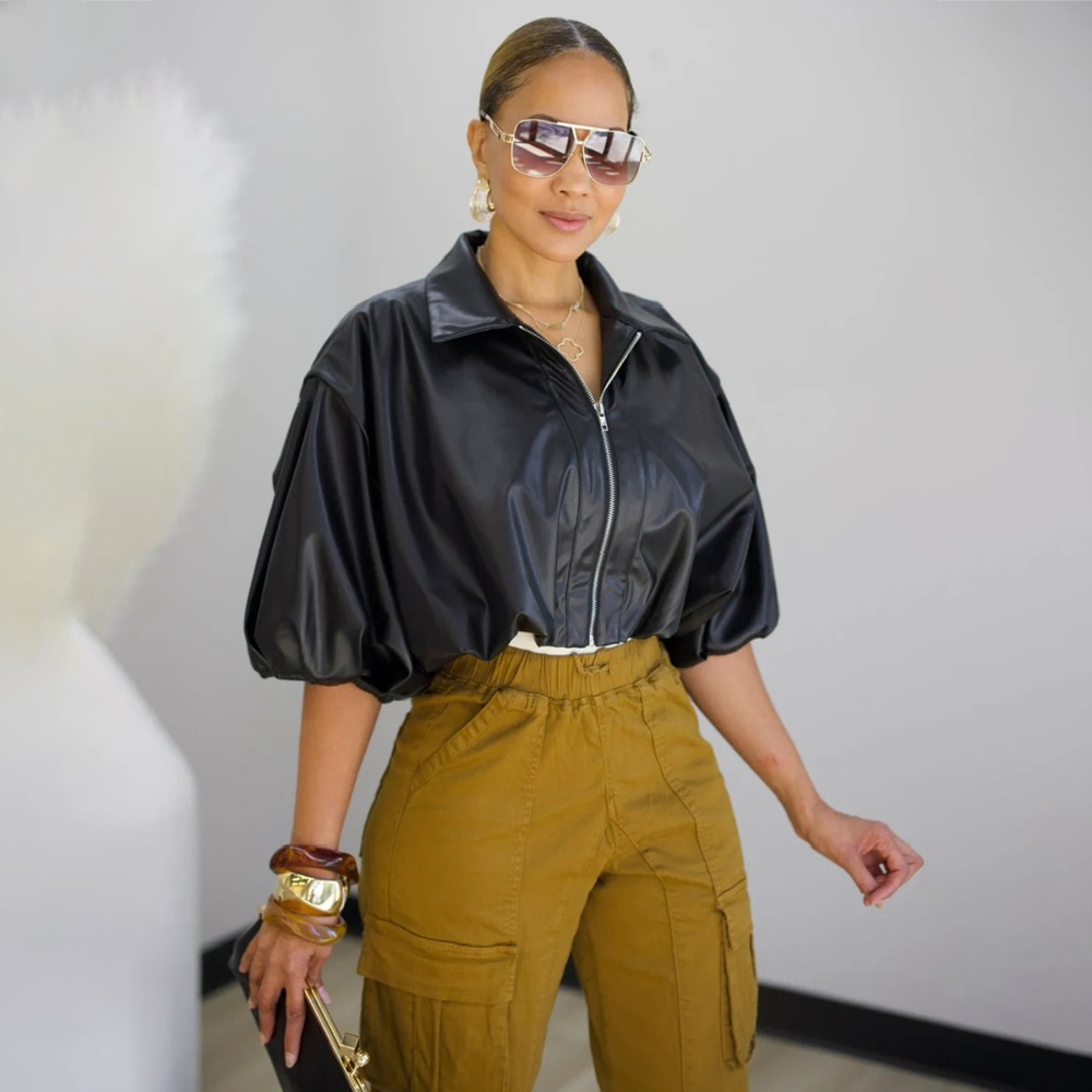 Loose tops European style coat for women