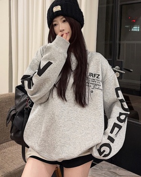 Long large yard tops thermal hoodie for women