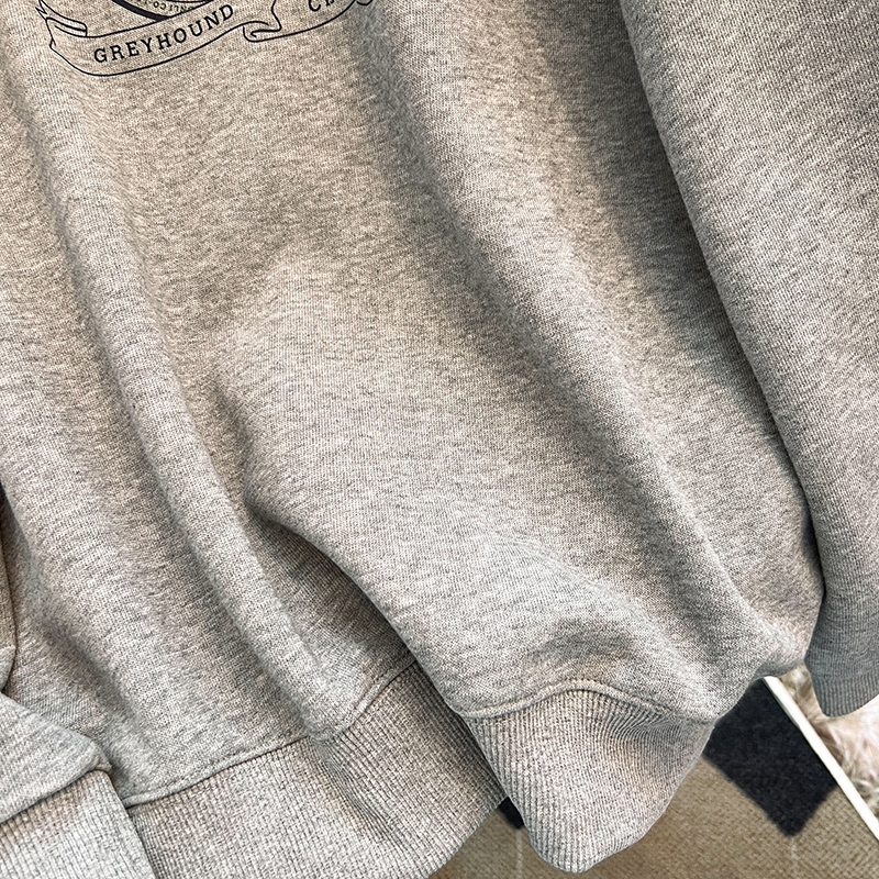 Cartoon loose tops autumn and winter hoodie for women