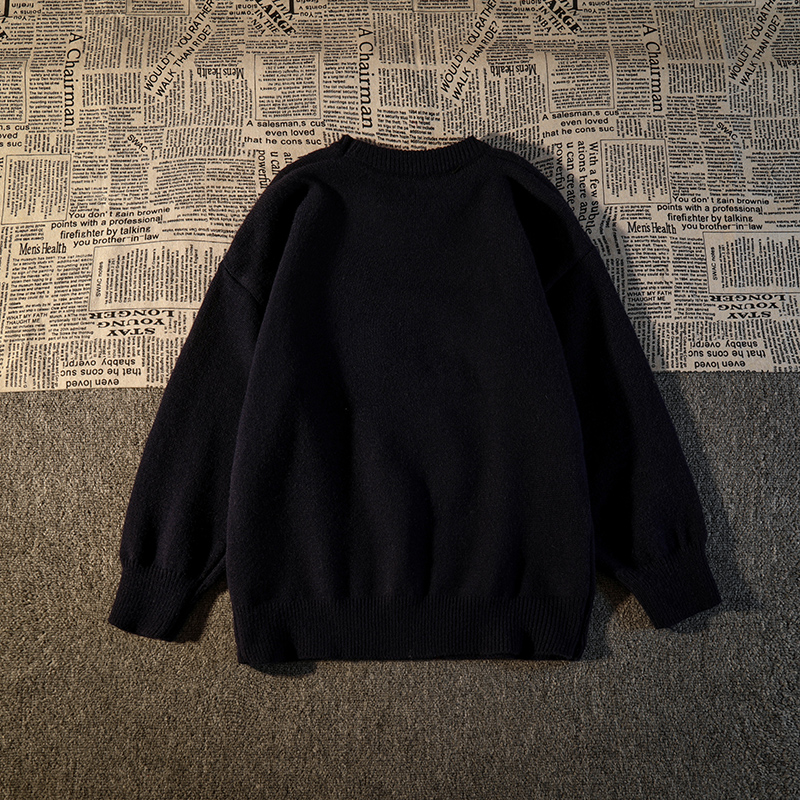 Autumn and winter sweater cartoon tops for women