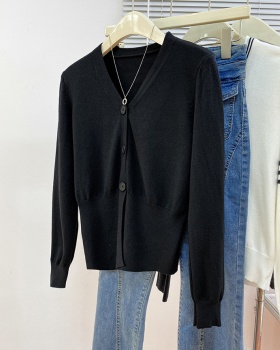 Autumn and winter tops thermal cardigan for women