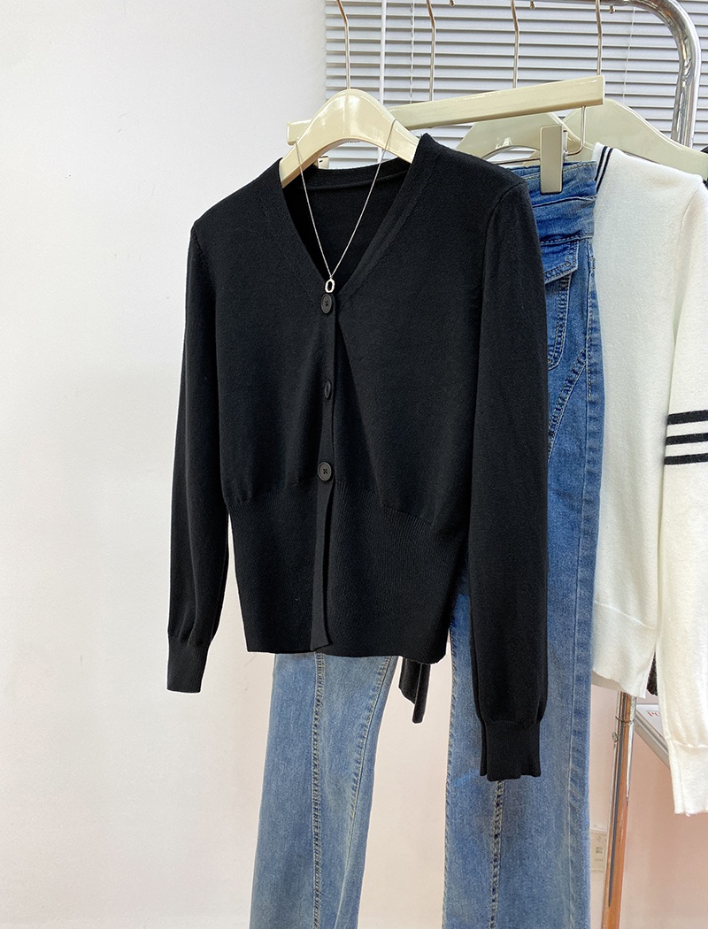 Autumn and winter tops thermal cardigan for women