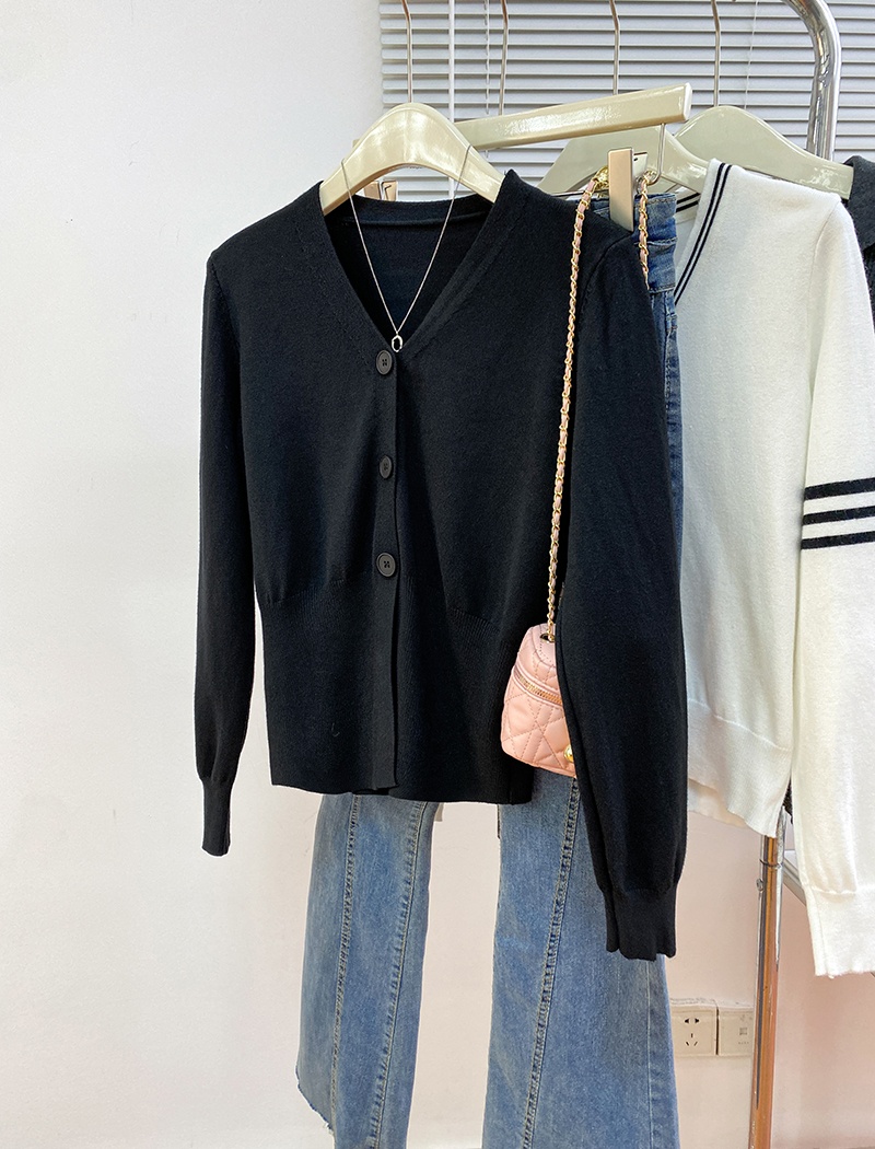 Autumn and winter tops thermal cardigan for women