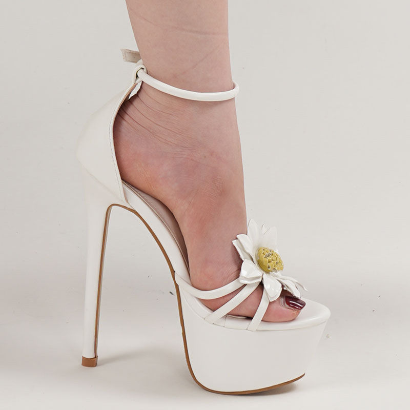 Catwalk party sandals European style high-heeled shoes for women