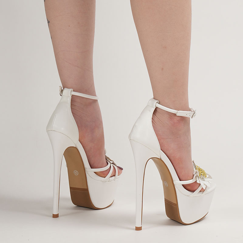 Catwalk party sandals European style high-heeled shoes for women