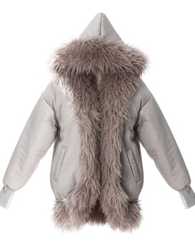 Wear hooded tops winter cotton coat for women