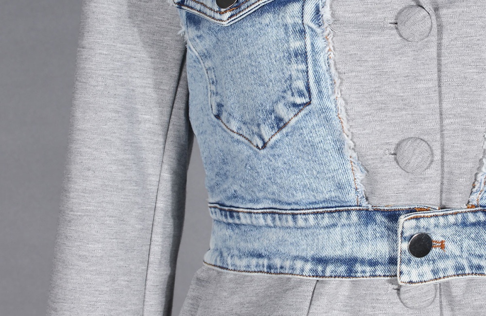 Chanelstyle splice business suit autumn hoodie for women