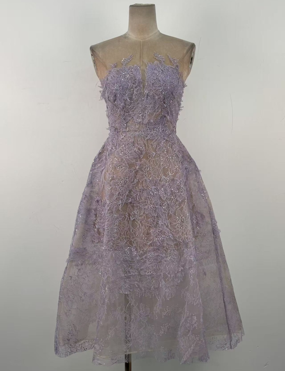 Temperament dress light luxury long dress