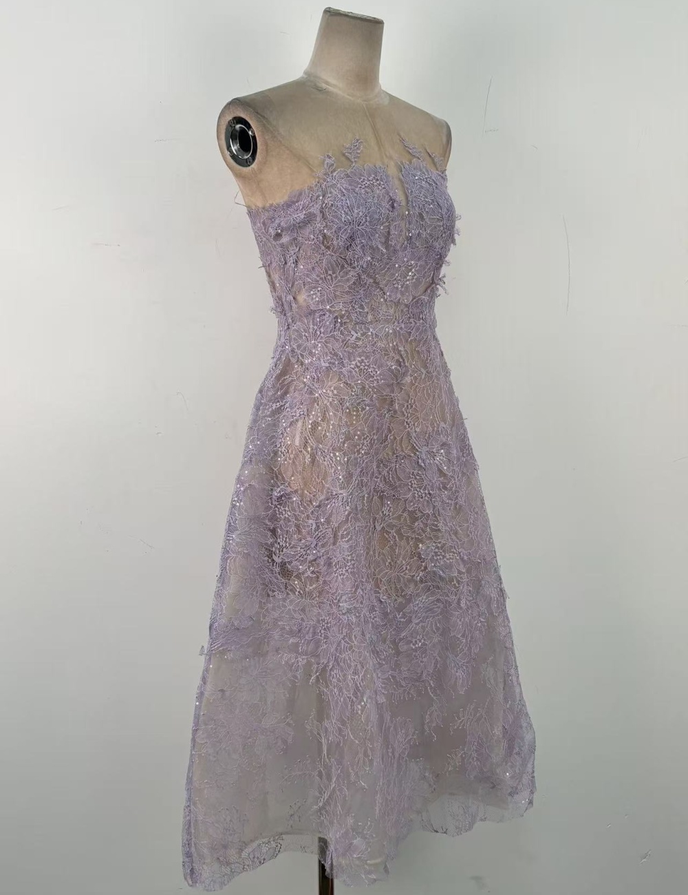 Temperament dress light luxury long dress