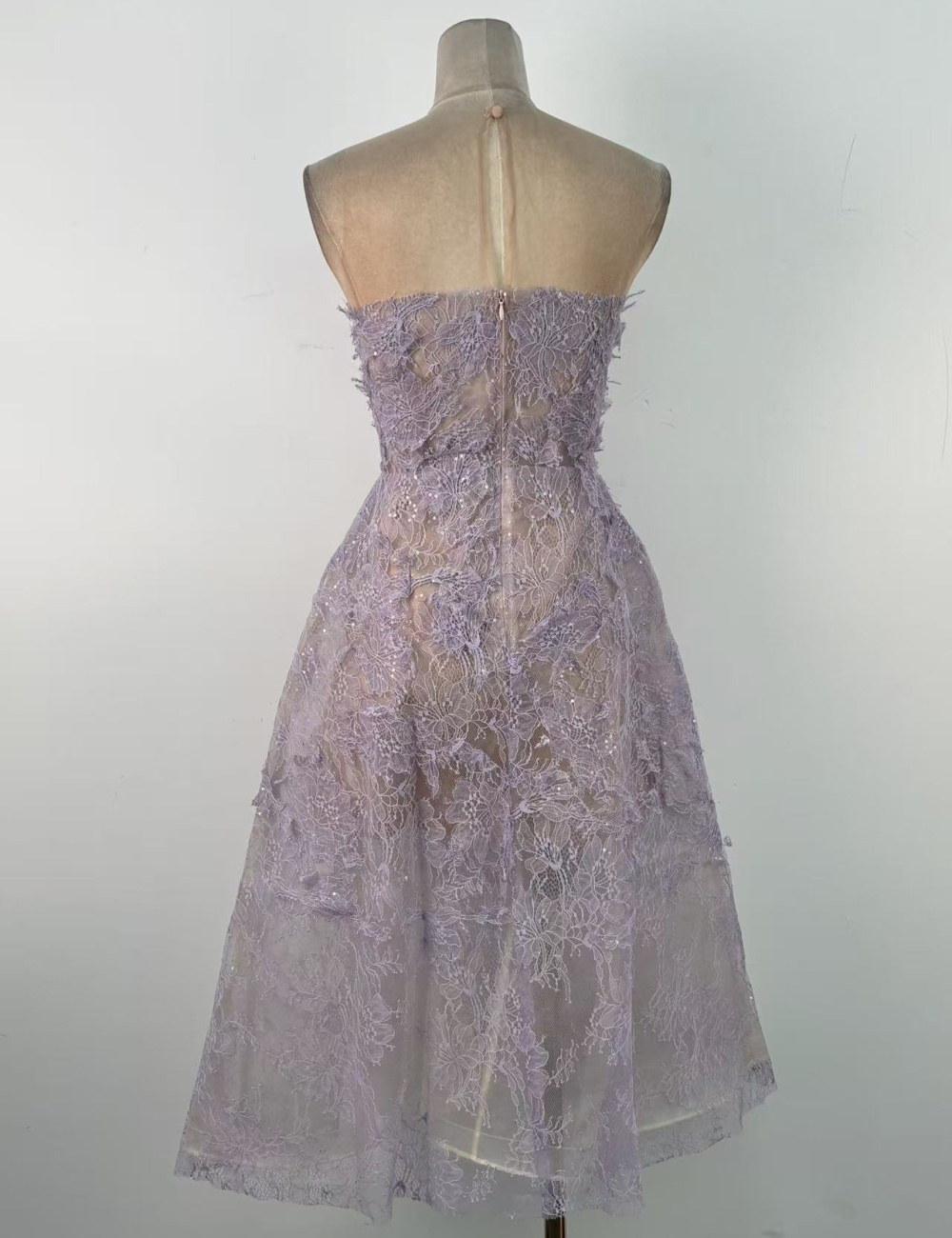Temperament dress light luxury long dress