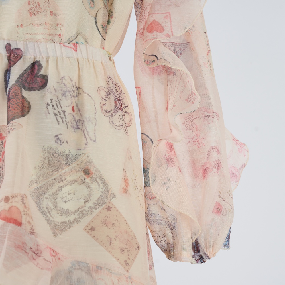 Asymmetry elegant style tops autumn skirt a set