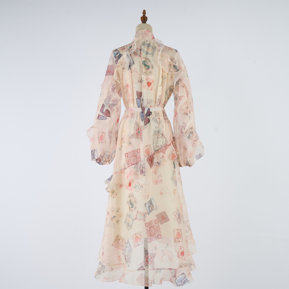 Asymmetry elegant style tops autumn skirt a set