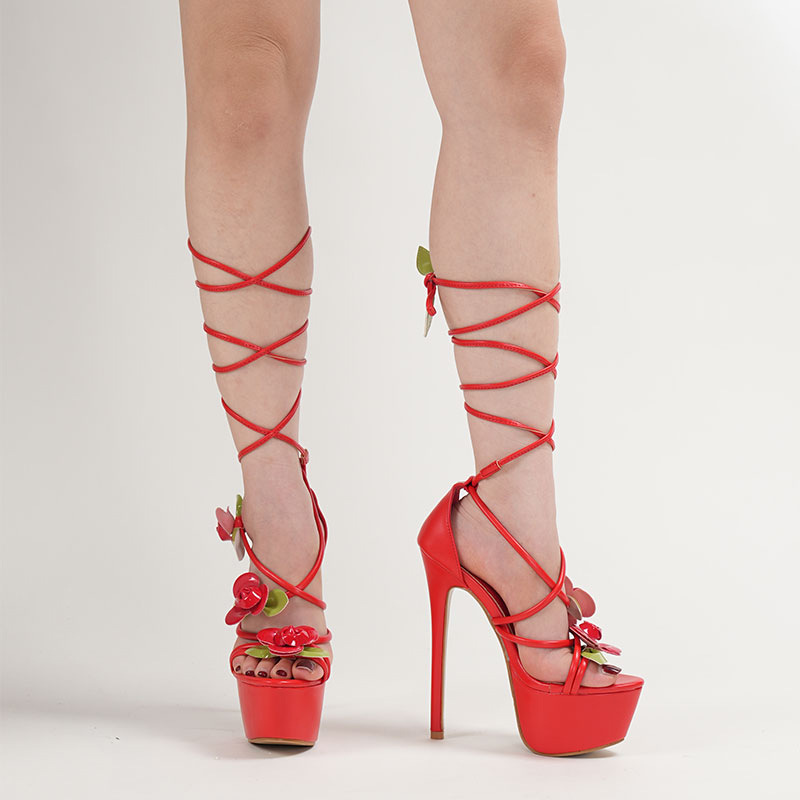 High-heeled stage catwalk sexy platform for women