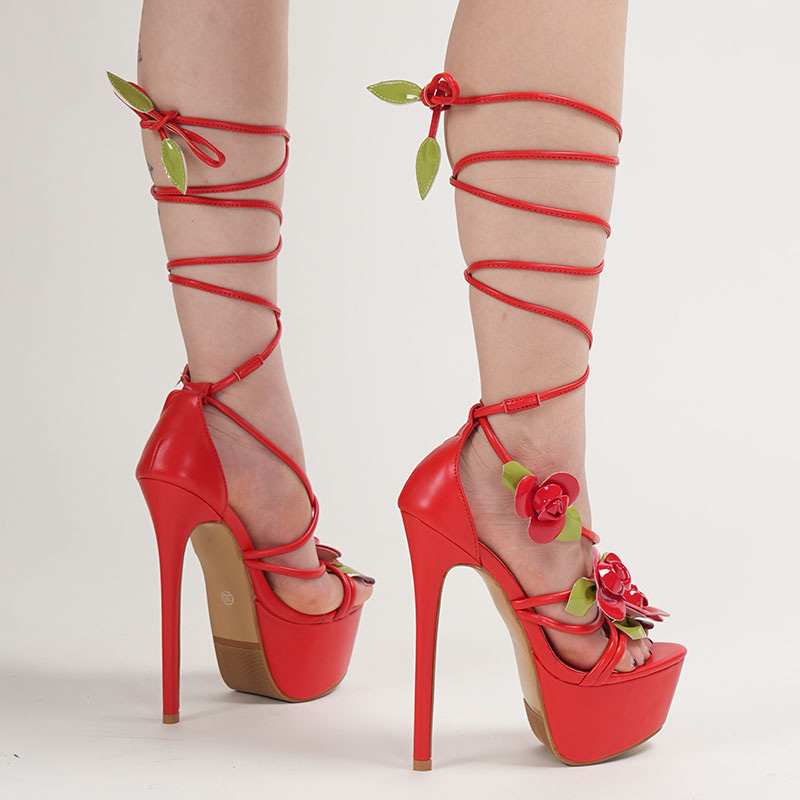 High-heeled stage catwalk sexy platform for women
