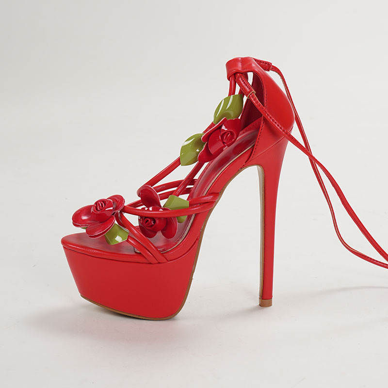High-heeled stage catwalk sexy platform for women