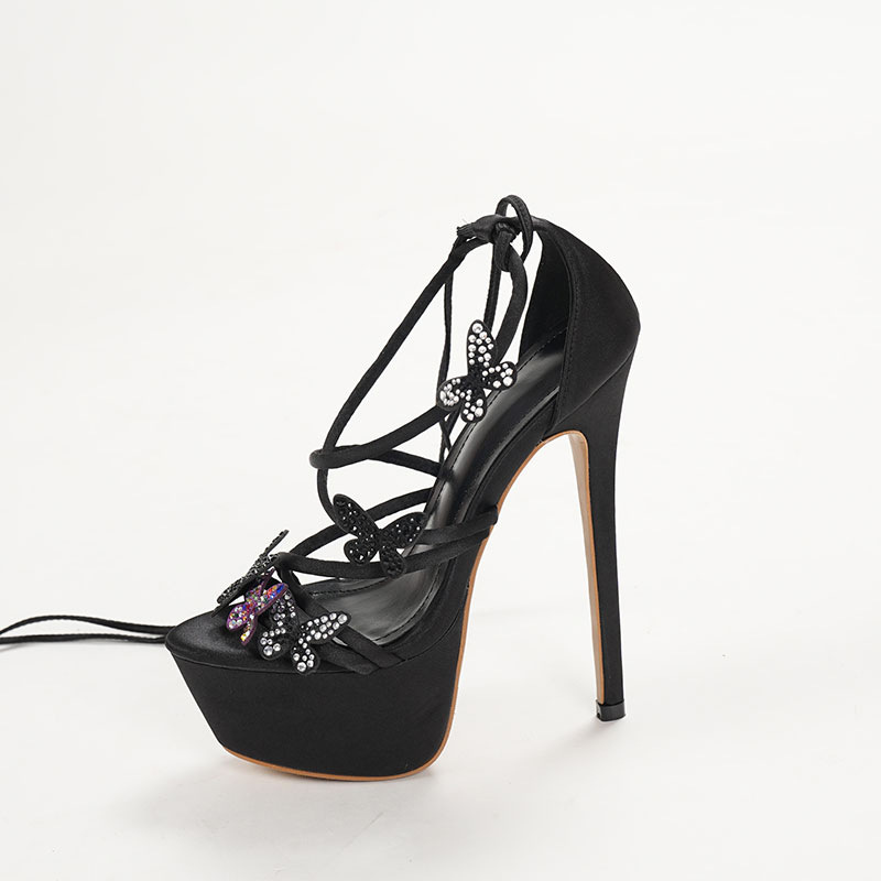 Rhinestone Rome style platform colors sandals for women