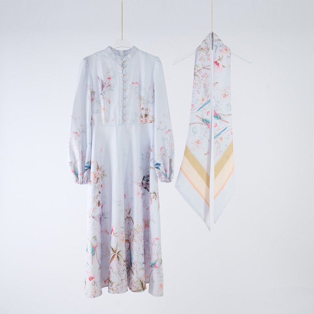 Pinched waist colors jumpsuit autumn long sleeve shirt