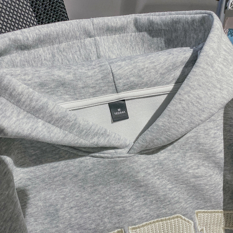 Pure cotton cotton hoodie long sleeve T-shirt for women