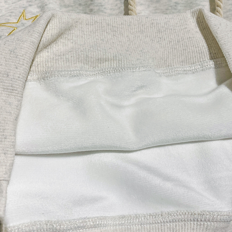 Loose stereoscopic tops thermal hoodie for women
