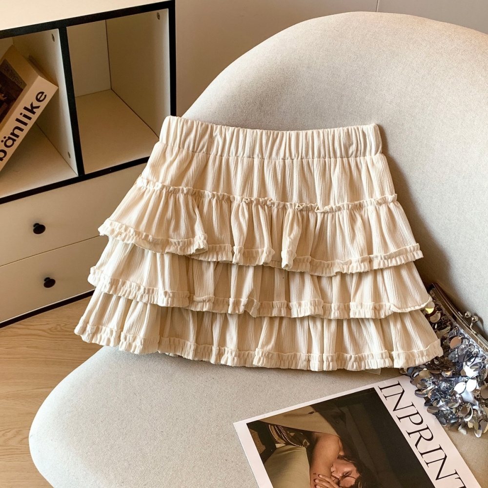 A-line short skirt autumn and winter mini skirt for women