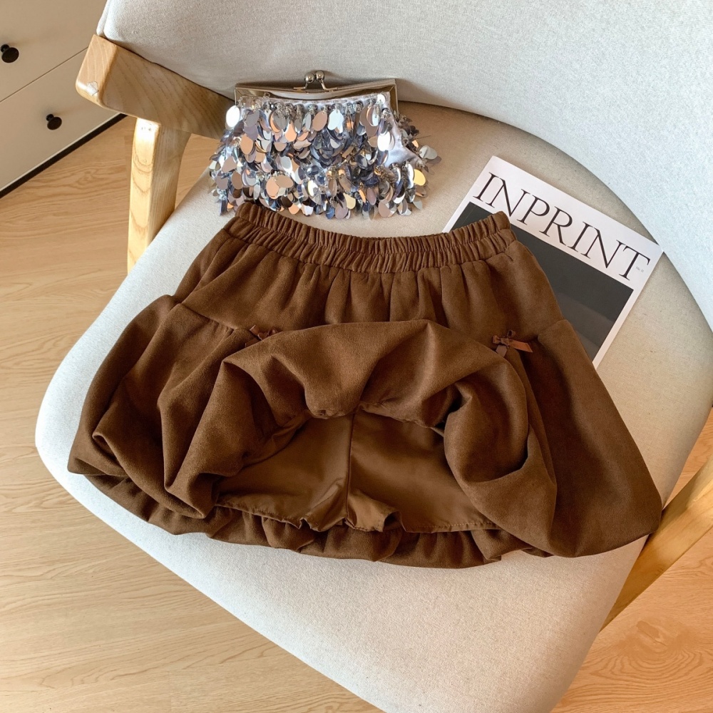 Sweet bud skirt thick and disorderly skirt for women