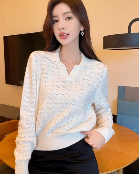 Loose wears outside sweater pullover tops for women
