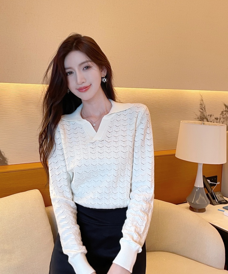 Loose wears outside sweater pullover tops for women